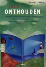 9789057645266 Leer Te Onthouden | Tweedehands, Boeken, Gezondheid, Dieet en Voeding, Zo goed als nieuw, Verzenden, Donna Dailey