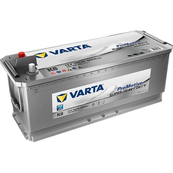 Varta Promotive SHD type K8 startaccu 12 volt 140 ah, Watersport en Boten, Accessoires en Onderhoud, Nieuw, Ophalen of Verzenden