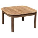 Milano lounge tuintafel 80x80xH45 cm teakhout, Ophalen of Verzenden, Nieuw, Teakhout