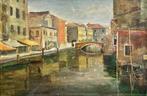 Italiaanse school (XX) - Canali di Venezia, Antiek en Kunst, Kunst | Schilderijen | Klassiek