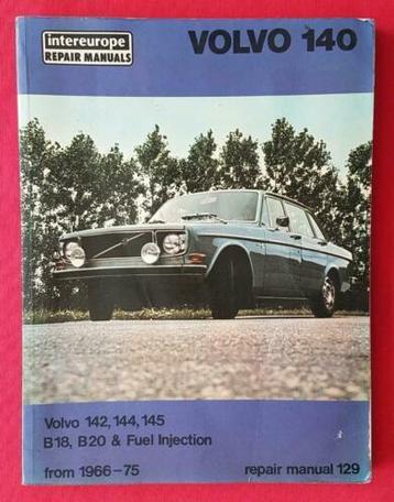 Workshop Manual for Volvo 140 series, 1966-1975