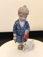 Royal Copenhagen - Figuur - Angel with Roses (n. 415) - Boy, Antiek en Kunst, Antiek | Glas en Kristal