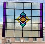 Glas-in-loodraam - 1950-1960, Antiek en Kunst