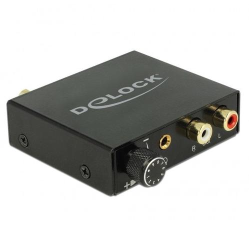 DeLOCK digitaal naar analoog audio converter (DAC), Audio, Tv en Foto, Overige Audio, Tv en Foto, Ophalen of Verzenden