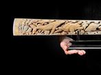 GEEN MINIMUMVERKOOPPRIJS - Grote gesneden zwaardvisrostrum -, Antiek en Kunst