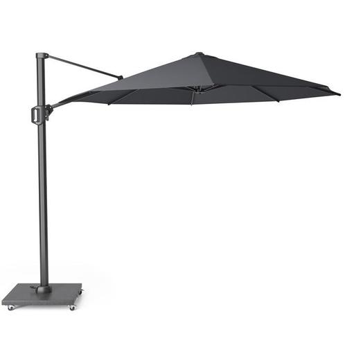 Challenger T1 parasol 350cm rond antraciet, Tuin en Terras, Parasols, Nieuw, Ophalen of Verzenden
