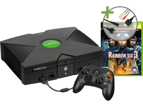 Microsoft Xbox Classic Starter Pack - Rainbow, Spelcomputers en Games, Spelcomputers | Xbox Original, Ophalen of Verzenden
