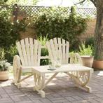 vidaXL 2-delige Loungeset massief vurenhout, Verzenden, Nieuw, Hout, Loungeset