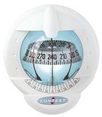 Plastimo Contest 101 Kompas schotmontage wit met witte roos, Watersport en Boten, Ophalen of Verzenden, Nieuw