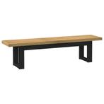 vidaXL Eetbank NOAIN U-vormige poten 180x40x45 cm massief, Huis en Inrichting, Tafels | Eettafels, Verzenden, Nieuw