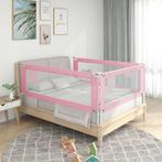 vidaXL Bedhekje peuter 160x25 cm stof roze, Verzenden, Nieuw