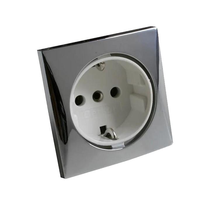 Batsystem Stopcontact voor de Boot 230V Chroom, Watersport en Boten, Navigatiemiddelen en Scheepselektronica, Nieuw, Ophalen of Verzenden