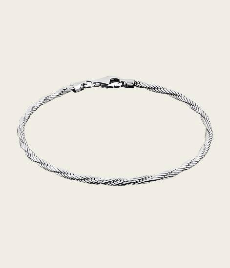 Zilveren Ketting Oslo - dikte 2 mm - 38/4042/45/50/60/70/80/, Sieraden, Tassen en Uiterlijk, Kettingen, Nieuw, Verzenden