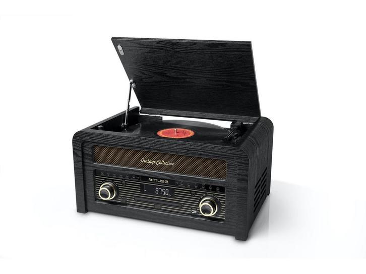 Muse MT-115W - Muziekcenter - Bluetooth en CD-speler - Zwart, Audio, Tv en Foto, Stereo-sets, Nieuw, Verzenden