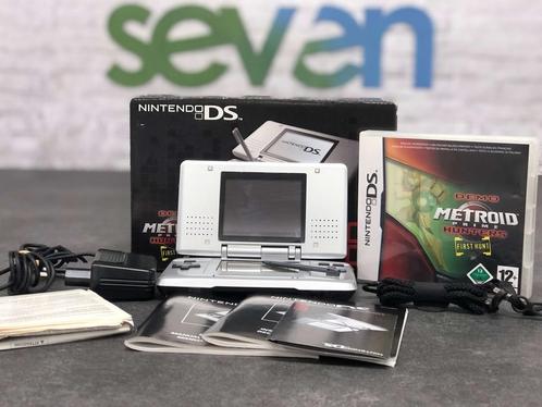 Nintendo DS Original - Silver [Complete], Spelcomputers en Games, Spelcomputers | Nintendo DS, Zo goed als nieuw, Ophalen of Verzenden
