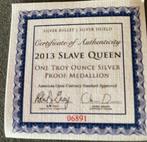 Verenigde Staten. Silver medal 2013 Keep Calm and Slave On