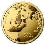 Gouden China Panda 30 gram 2023, Postzegels en Munten, Munten | Azië, Goud, Oost-Azië, Losse munt, Verzenden