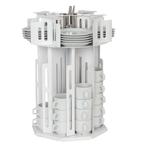GGM Gastro | Kop & schotel dispenser - Roterend - Wit |, Verzenden
