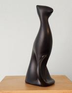 Royal Dux Porzellan-Manufaktur - Beeldje - Sitting black cat, Antiek en Kunst, Antiek | Glas en Kristal