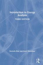 9780367434809 Introduction to Energy Analysis, Verzenden, Nieuw, Kornelis Blok