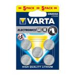 VARTA CR2032 3v lithium knoopcel batterij - 5 Pack 1x Bli..., Telecommunicatie, Verzenden, Nieuw