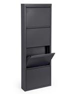 2dekans | Eyvin - Metalen schoenenrek - 139 x 50 -, Huis en Inrichting, Kasten | Schoenenkasten, Ophalen of Verzenden, Gebruikt