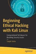 9781484238905 Beginning Ethical Hacking with Kali Linux, Boeken, Nieuw, Sanjib Sinha, Verzenden