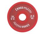 Crossmaxx Elite fractional plate l 2,5 kg l red, Sport en Fitness, Fitnessmaterialen, Nieuw, Verzenden