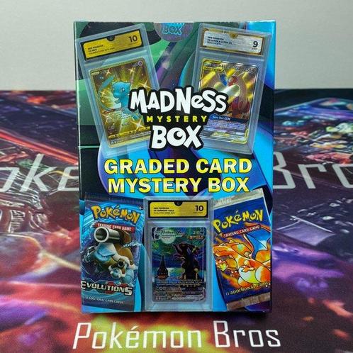 Madness Mystery Box - Graded Card Mystery box, Hobby en Vrije tijd, Verzamelkaartspellen | Pokémon