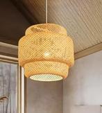 Handgemaakte Bamboe Hanglamp – Natuurlijke Gevlochten Lamp, Huis en Inrichting, Verzenden, Nieuw