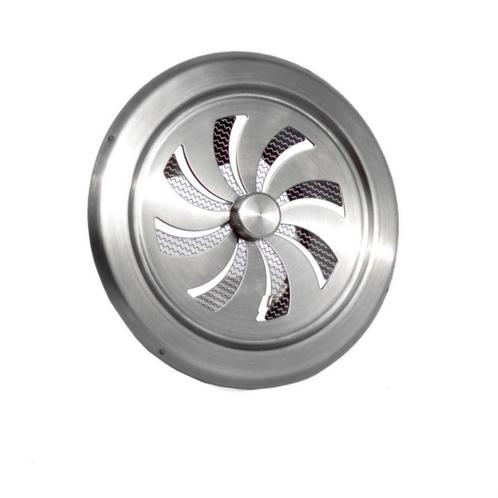 Ventilatierooster Weha Rond Afsluitbaar 15 cm RVS, Doe-het-zelf en Verbouw, Sanitair, Ophalen of Verzenden