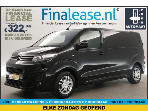 Citroën Jumpy 2.0 BlueHDI L2H1 180PK Autom Airco PDC €322pm, Auto's, Bestelauto's, Lease, Automaat, Diesel, Citroën, Zwart, Verzenden