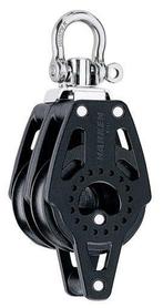 Harken Carbo 40mm tweeschijfsblok met hondsvot, Ophalen of Verzenden, Nieuw