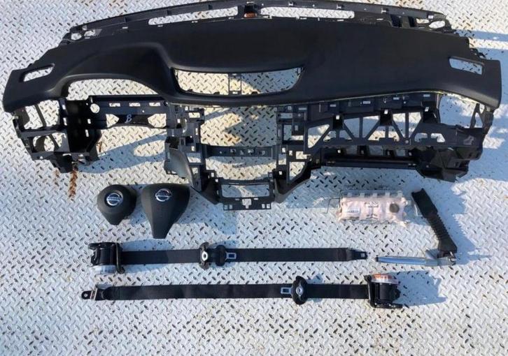 Complete Airbag Set NISSAN QASHQAI J11, Auto-onderdelen, Dashboard en Schakelaars, Gebruikt, Nissan, Verzenden