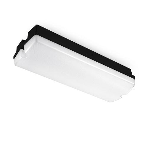 LED Noodverlichting Zwart 3 watt IP65 Incl. 4x Pictogrammen, Zakelijke goederen, Kantoor en Winkelinrichting | Beveiliging