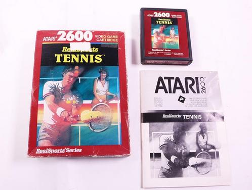 Atari 2600 - Tennis - - Boxed CIB, Spelcomputers en Games, Games | Atari, Ophalen of Verzenden