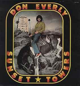 LP gebruikt - Don Everly - Sunset Towers, Cd's en Dvd's, Vinyl | Rock, Zo goed als nieuw, Verzenden