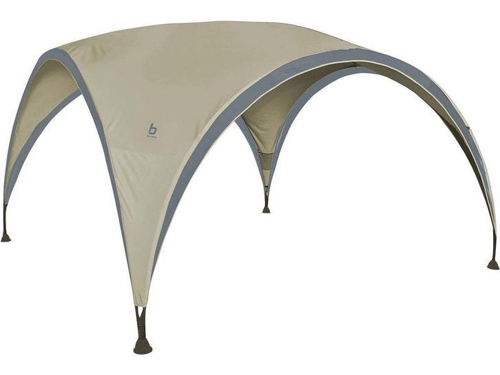 Bo-Camp - Party Shelter - Waterdicht UV-bestendig - Beige, Caravans en Kamperen, Tenten, Zo goed als nieuw, Verzenden