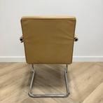 Design Vitra Visasoft vergaderstoelen, bruin leder, Huis en Inrichting, Ophalen of Verzenden, Gebruikt, Leer, Eén