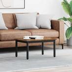 vidaXL Salontafel Oudhout 70 x 50 x 36 cm Bewerkt hout, Verzenden, Nieuw, 50 tot 100 cm, Minder dan 50 cm