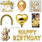 Mega Aanbod Gouden Ballonnen - Ballonnen Goud Alle Soorten!, Hobby en Vrije tijd, Ophalen of Verzenden, Nieuw, Versiering