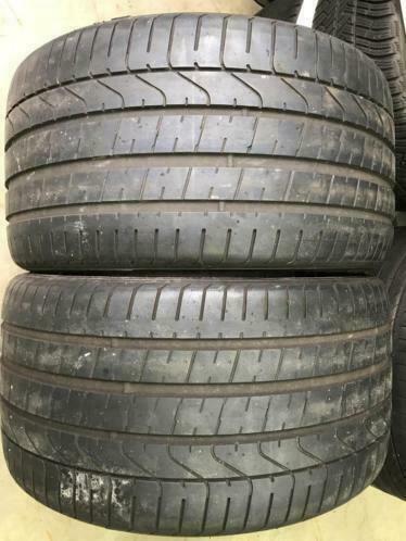 Porsche 991 Pirelli P-Zero 305/30ZR20 N0 2 stuks (7MM), Auto-onderdelen, Banden en Velgen, 20 inch, Zomerbanden, 305 mm, Personenwagen