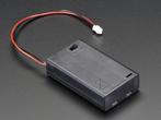 3 x AAA batterijhouder met aan/uit-schakelaar en 2-pins JST, Hobby en Vrije tijd, Elektronica-componenten, Verzenden, Nieuw