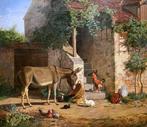 Carl Henrik Boegh (1827-1893) - Les Animaux de la Ferme, Antiek en Kunst, Kunst | Schilderijen | Klassiek