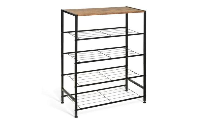 Metalenschoenenrek 12 paar 63 x 30 x 80 cm | Schoenenrek | N, Huis en Inrichting, Lampen | Lampenkappen, Nieuw, Ophalen of Verzenden