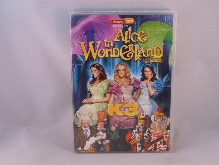 K3 - Alice in Wonderland  (DVD), Cd's en Dvd's, Dvd's | Kinderen en Jeugd, Zo goed als nieuw, Verzenden