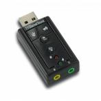 Dolphix USB 7.1 Geluidskaart Adapter YPU116 (Audio adapters), Verzenden, Nieuw