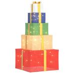 vidaXL Kerstdecoratie geschenkdoos 250 LEDs warm wit, Diversen, Kerst, Verzenden, Nieuw