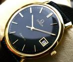 Omega - Genève Date - 18K Gold - Black Gilt Dial - 1974 -, Sieraden, Tassen en Uiterlijk, Horloges | Heren, Nieuw