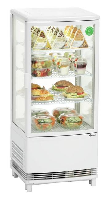 Bartscher Mini-koelvitrine 86L | LED | Dubbelzijdige toegang beschikbaar voor biedingen